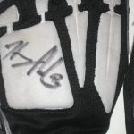 Henry Anderson Indianapolis Colts 2016 Game Worn & Signed White, Gray & Black Nike Gloves