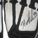 Henry Anderson Indianapolis Colts 2016 Game Worn & Signed White, Gray & Black Nike Gloves - Image 4