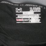 Ironhead Gallon 2017 NFL Regional Combines Worn & Signed Official Black Under Armour Compression XL Shirt - Image 6