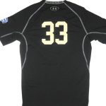Ironhead Gallon 2017 NFL Regional Combines Worn & Signed Official Black Under Armour Compression XL Shirt - Image 7
