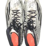 Ironhead Gallon Georgia Southern Eagles Game Worn & Signed White & Black Adidas Adizero Cleats
