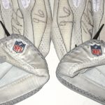 Jay Bromley New York Giants Game Worn & Signed White & Black Nike Superbad 4.0 Gloves - Image 5