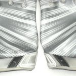 Orleans Darkwa New York Giants Game Worn & Signed White & Silver Nike Vapor Jet Gloves