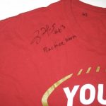 Tony Jerod-Eddie 2016 Practice Worn & Signed San Francisco 49ers Youth Football Shirt