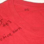 Tony Jerod-Eddie 2016 Practice Worn & Signed San Francisco 49ers Youth Football Shirt - Image 3