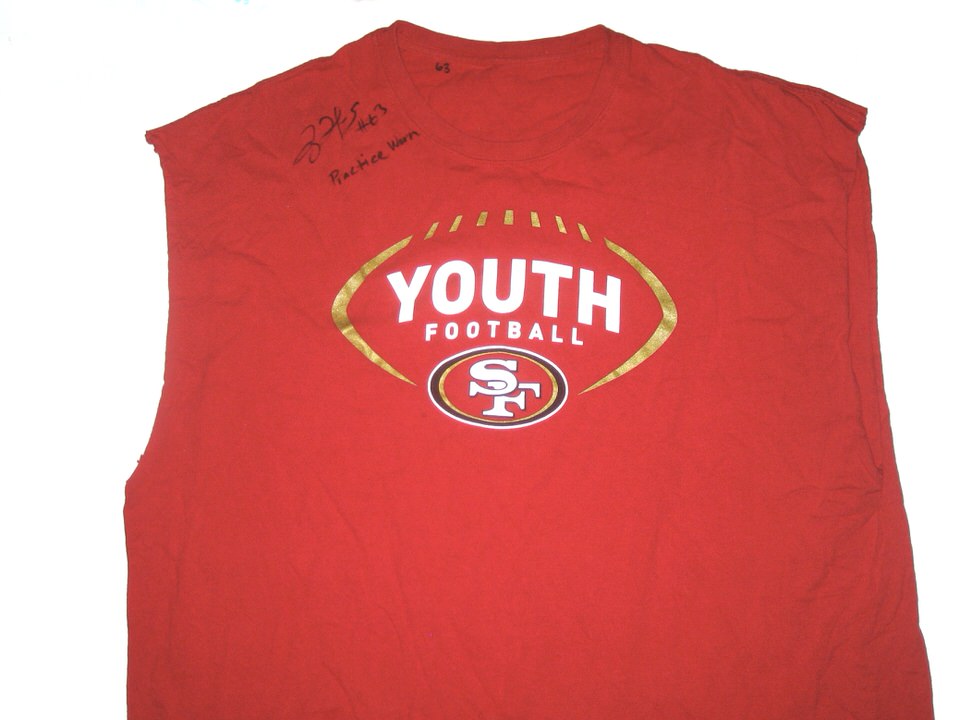 san francisco 49ers youth shirts