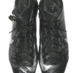 Tony Jerod-Eddie San Francisco 49ers Game Worn & Signed Black & Silver Nike Field General Cleats