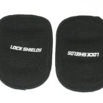 Andrew Adams 2017 New York Giants Game Worn & Signed Black Evoshield Knee Pads