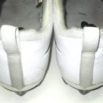 Andrew Adams New York Giants Game Worn & Signed White & Black Nike Vapor Cleats