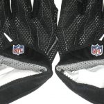 Deon Simon 2017 New York Jets Practice Worn & Signed Black & White Nike Superbad 4.0 Gloves