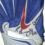 Jay Bromley Game Worn & Signed New York Giants Team Logo Nike Superbad 3XL Gloves