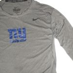 Jay Bromley Practice Worn & Signed New York Giants Nike Pro Combat Compression 3XL Shirt - Image 3