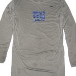 Jay Bromley Practice Worn & Signed New York Giants Nike Pro Combat Compression 3XL Shirt - Image 7