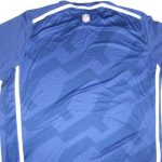Jay Bromley Training Worn & Signed Blue & White New York Giants Nike Dri-Fit 3XL Shirt