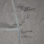 Orleans Darkwa 2017 New York Giants Game Worn & Signed Evoshield Swag Tech Large Shirt - Image 2