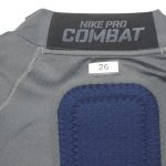 Orleans Darkwa 2017 Practice Worn & Signed New York Giants #26 Nike Pro Combat Compression XL Shirt