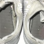 Orleans Darkwa New York Giants Training Worn & Signed White & Black Nike Vapor Turf Shoes