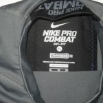 Orleans Darkwa 2017 Practice Worn & Signed New York Giants #26 Nike Pro Combat Compression XL Shirt