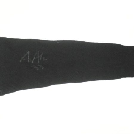 Andrew Adams 2017 New York Giants #33 Signed Black Knee Sleeve – Worn Around Team Facility!!