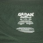 Chukwuma Okorafor Training Worn & Signed Green Western Michigan Broncos Gildan 3XL Shirt - Image 6