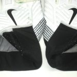Jay Bromley New York Giants Game Worn & Signed White, Black & Gray Nike Gloves - Image 7