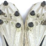 Kerry Wynn New York Giants Game Worn & Signed White, Black & Silver Nike Alpha Menace Cleats - Image 15