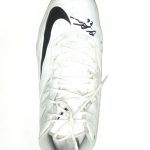Orleans Darkwa 2017 New York Giants Game Worn & Signed White & Black Nike Cleat