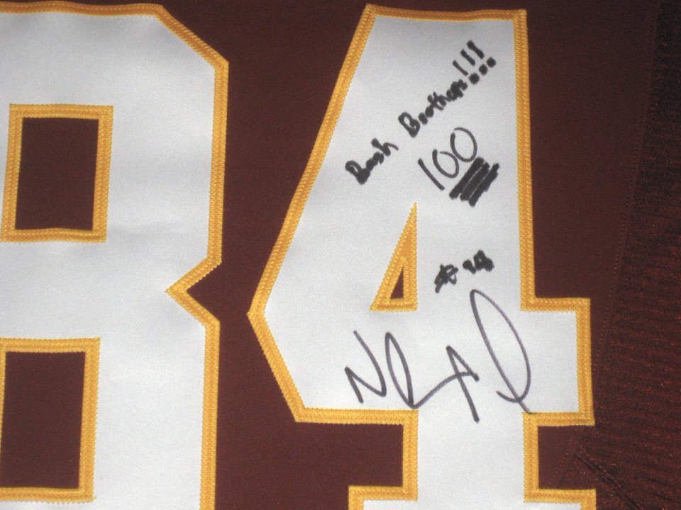 Niles Paul Autographed & Framed Washington Redskins Jersey - Personalized  to Former Redskins Teammate & Bash Brother Darrel Young!!! - Big Dawg  Possessions