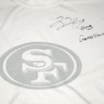 Tony Jerod-Eddie Game Worn & Signed Official San Francisco 49ers Long Sleeve Nike Dri-Fit 3XL Shirt - Great Wear!!! - Image 2
