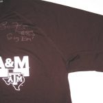 Tony Jerod-Eddie Training Worn & Signed Texas A&M Aggies Adidas 2XL Shirt - Worn as Member of San Francisco 49ers!