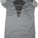 Ike Boettger Iowa Hawkeyes Game Worn & Signed Gray Nike Pro Combat Compression 3XL Shirt