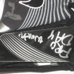 Frank Ginda San Jose State Spartans 2018 NFL Pro Day Worn & Signed Black & Silver Nike Gloves