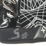 Frank Ginda San Jose State Spartans 2018 NFL Pro Day Worn & Signed Black & Silver Nike Gloves
