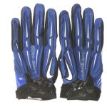 Frank Ginda San Jose State Spartans Game Worn & Signed Blue & White Nike Superbad XXL Gloves - Image 7