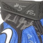 Frank Ginda San Jose State Spartans Game Worn & Signed Blue & White Nike Superbad XXL Gloves