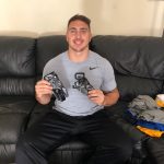 Frank Ginda San Jose State Spartans 2018 NFL Pro Day Worn & Signed Black & Silver Nike Gloves - Image 12
