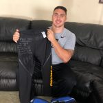 Frank Ginda Signed Exclusive San Jose State Spartans Pro Day Adidas Techfit Compression XL Tights - Several Inscriptions!!! - Image 7