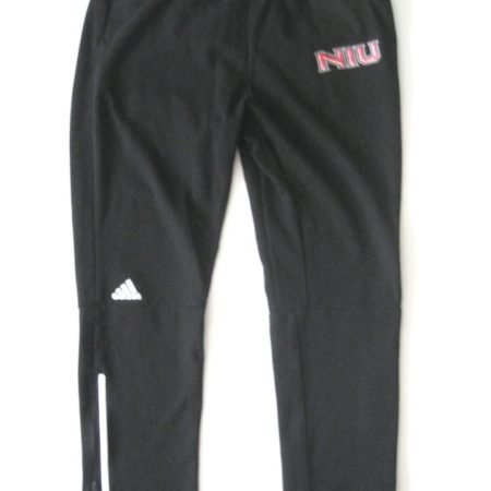 Shane Wimann Travel Worn Team Issued Official Northern Illinois Huskies Adidas Sweatpants