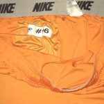 AJ Francis Player Issued & Signed Official Miami Dolphins #96 Nike Drifit 3XL Shorts - Worn for Lifts! - Image 5