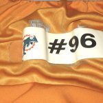 AJ Francis Player Issued & Signed Official Miami Dolphins #96 Nike Drifit 3XL Shorts - Worn for Lifts!
