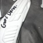 Jay Bromley New York Giants Game Worn & Signed White, Black & Gray Nike 3XL Gloves - Image 4