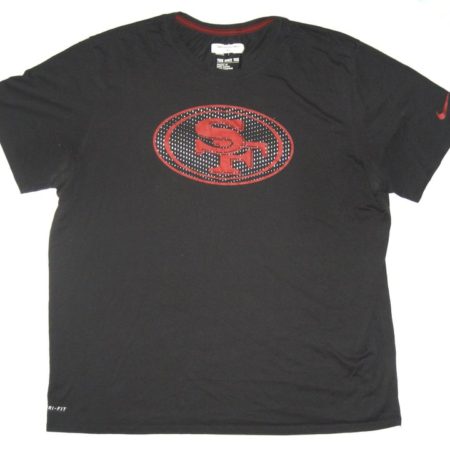 Tony Jerod-Eddie Player Issued Official San Francisco 49ers Nike Dri-FIT Shirt