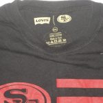 Tony Jerod-Eddie Practice Worn & Signed Black & Red San Francisco 49ers 2XL Shirt