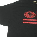 Tony Jerod-Eddie Practice Worn & Signed Black & Red San Francisco 49ers 2XL Shirt