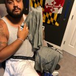 AJ Francis Washington Redskins #69 Practice Worn & Signed Nike Pro Combat 4XL Shorts - Image 7