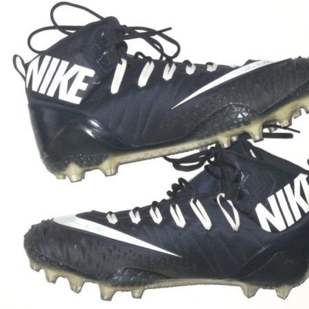Jaryd Jones-Smith Pittsburgh Panthers Game Used & Signed Nike Force Savage Cleats - Worn In Win Vs Youngstown State Penguins!