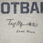 Tommy Myers Game Worn & Signed Connecticut Huskies Football Nike Dri-Fit XXL Shirt - Image 2