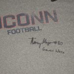 Tommy Myers Game Worn & Signed Official Connecticut Huskies Football Nike Dri-Fit XXL Shirt