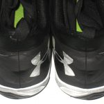 AJ Francis 2017 Washington Redskins Game Worn & Signed Black & White Under Armour Nitro Cleats