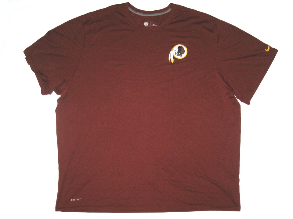 AJ Francis Player Issued & Signed Official Washington Redskins #69 Nike  Drifit 4XL Shirt - Big Dawg Possessions